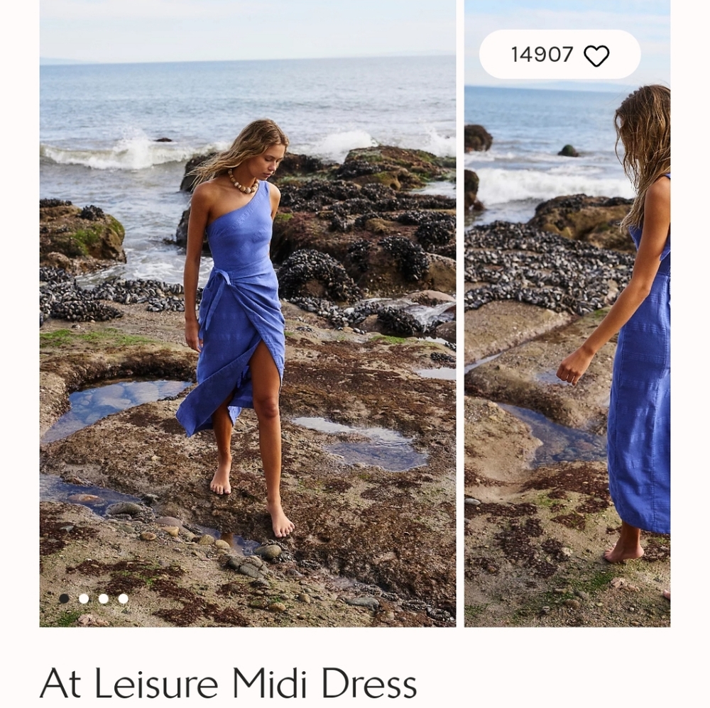 ISO - Free People at leisure midi dress